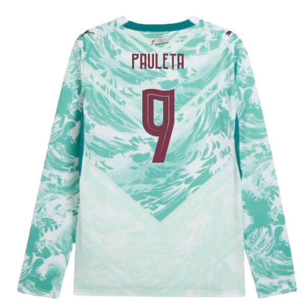 2026-2027 Portugal Long Sleeves Away Shirt (Pauleta 9)-SoccerKits Hub | Buy Soccer Jerseys Online